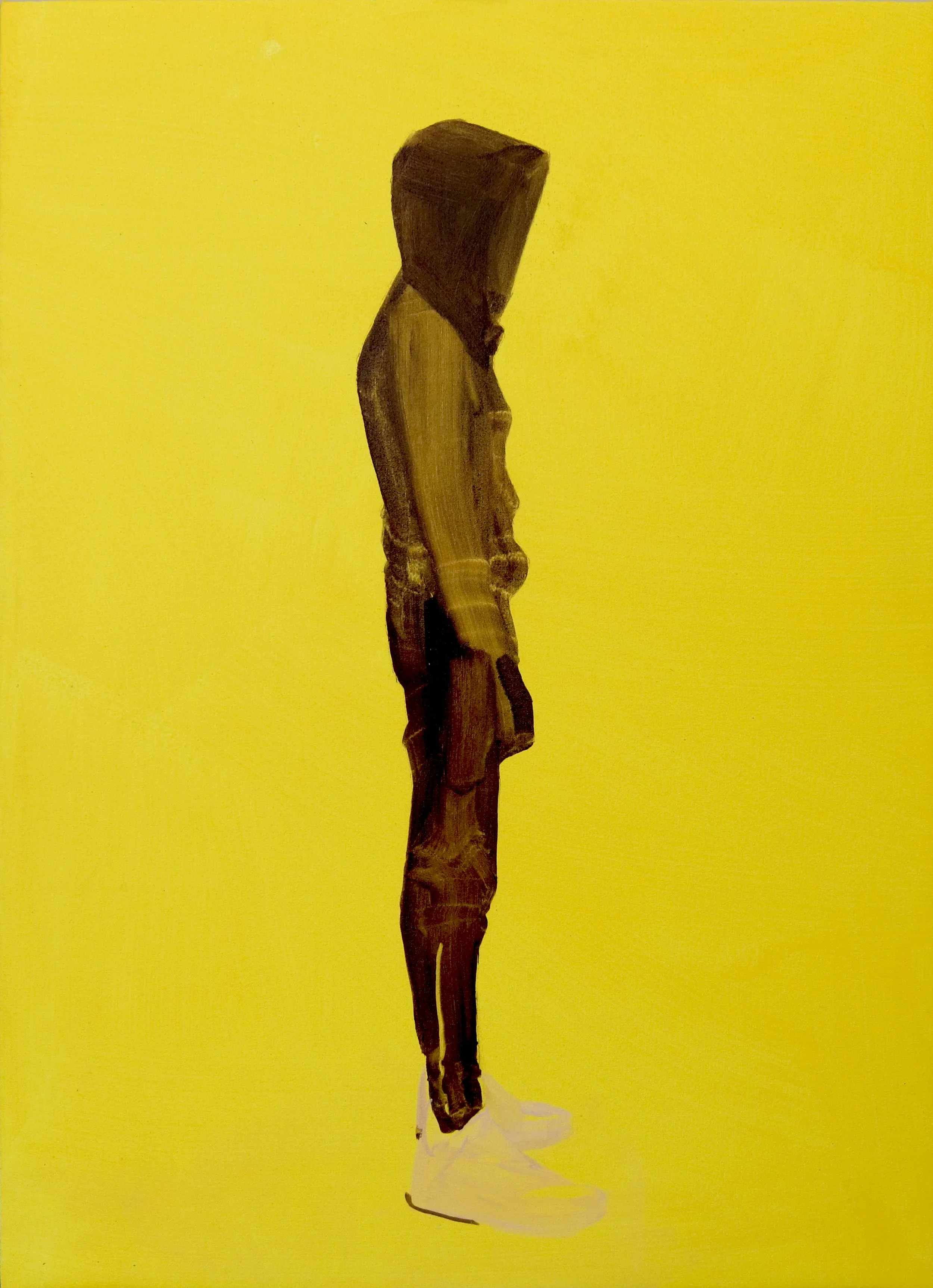 Ten Thousand Saints: Red Route II - Oil on Canvas - (96 x 71cm) - £5500