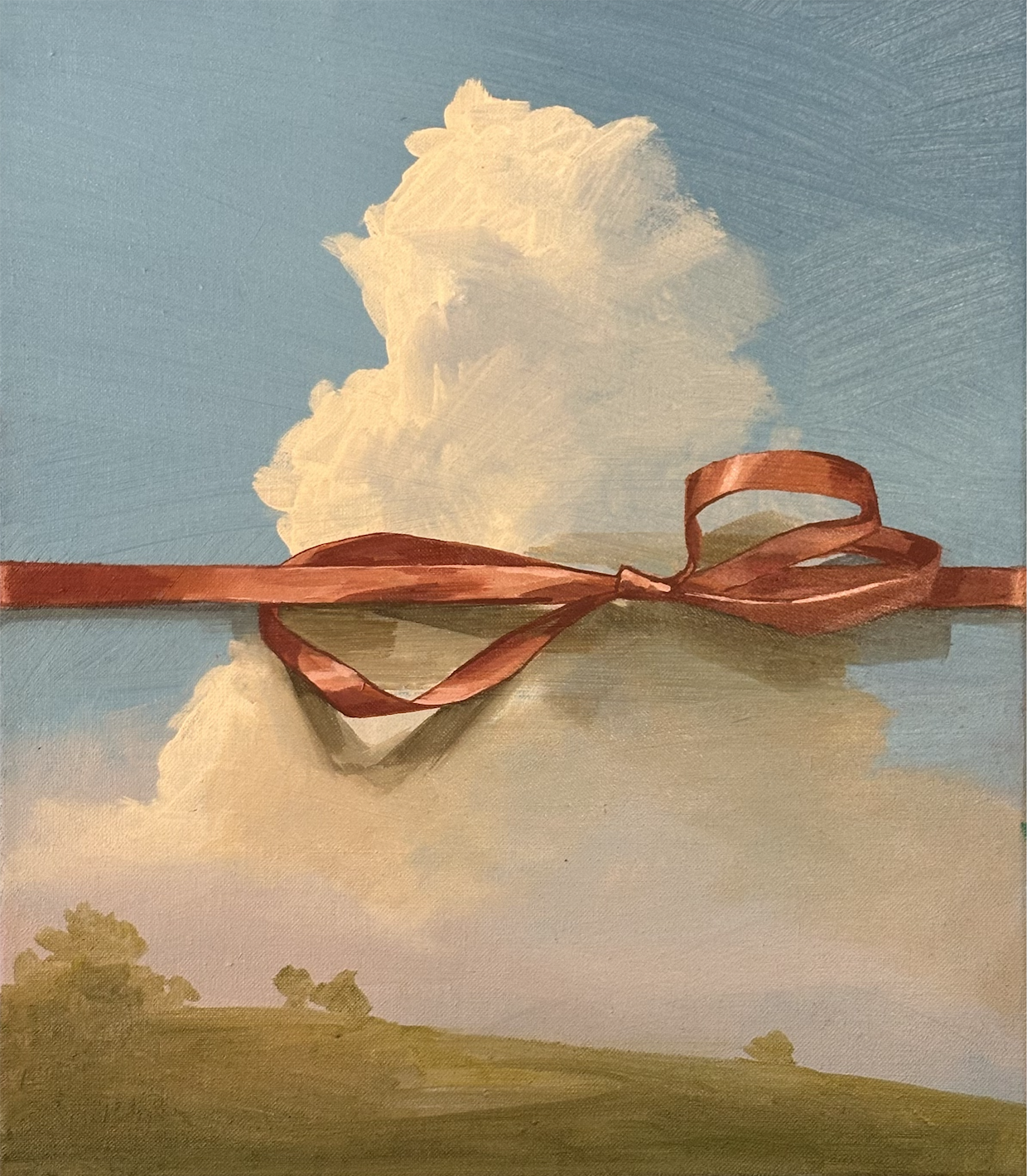 Trompe L'Oeil V - Oil on Linen - (35 x 30 cm) - £2200