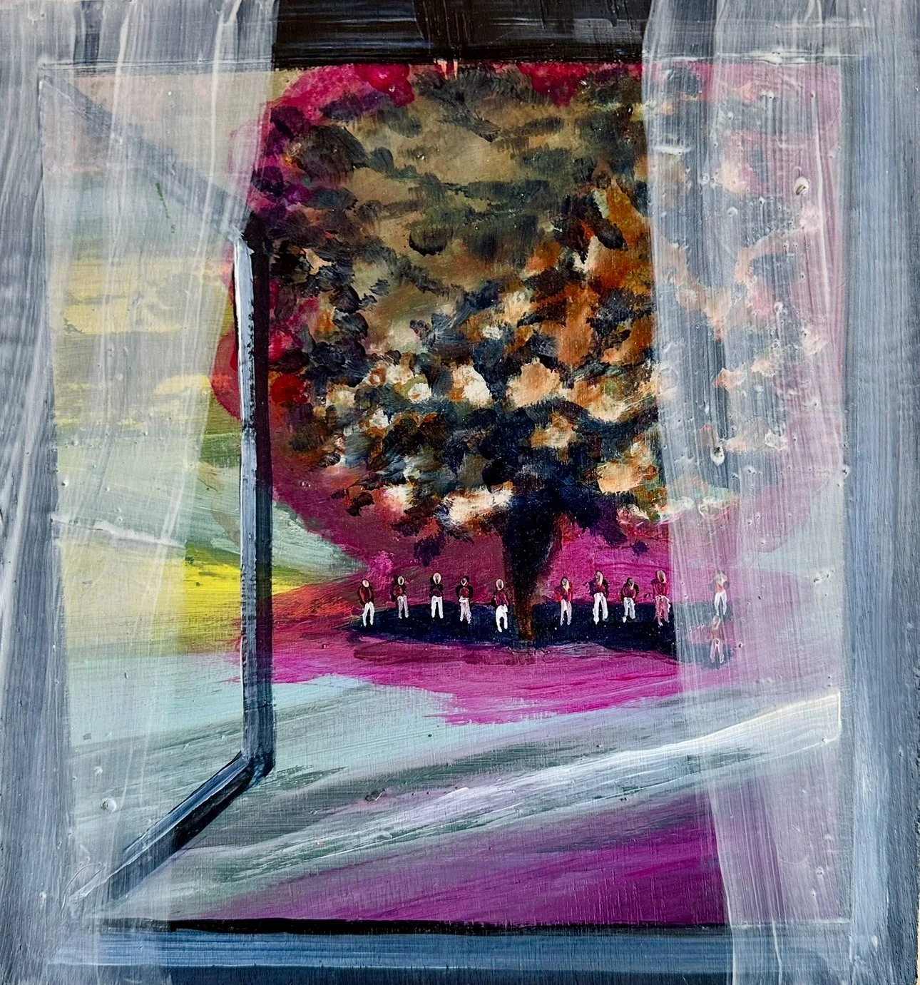 Romandie XI - (28x26.5cm) - £650
