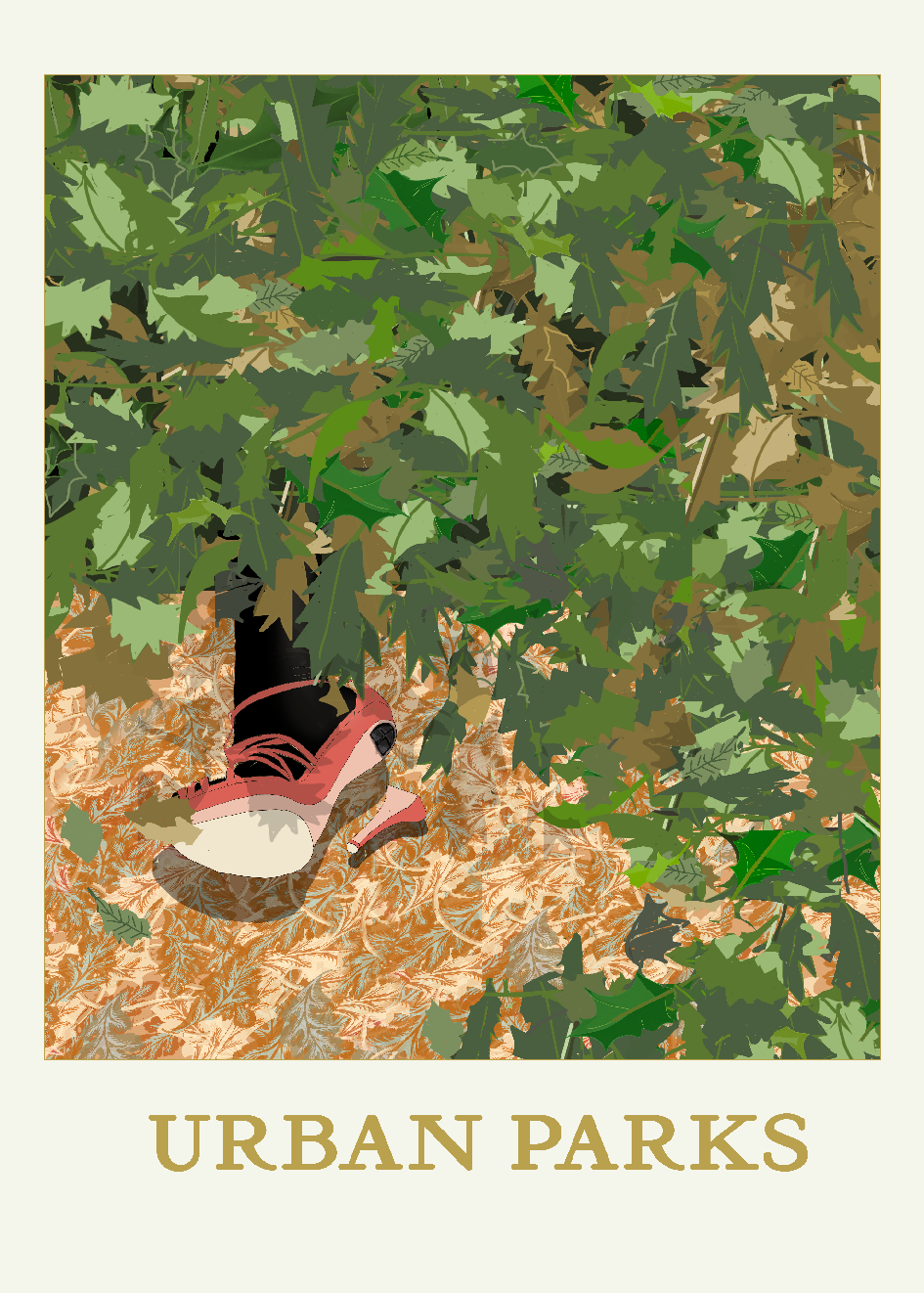 Urban Park: Shoe - Edition of 50 - (50 x 70cm) - £200