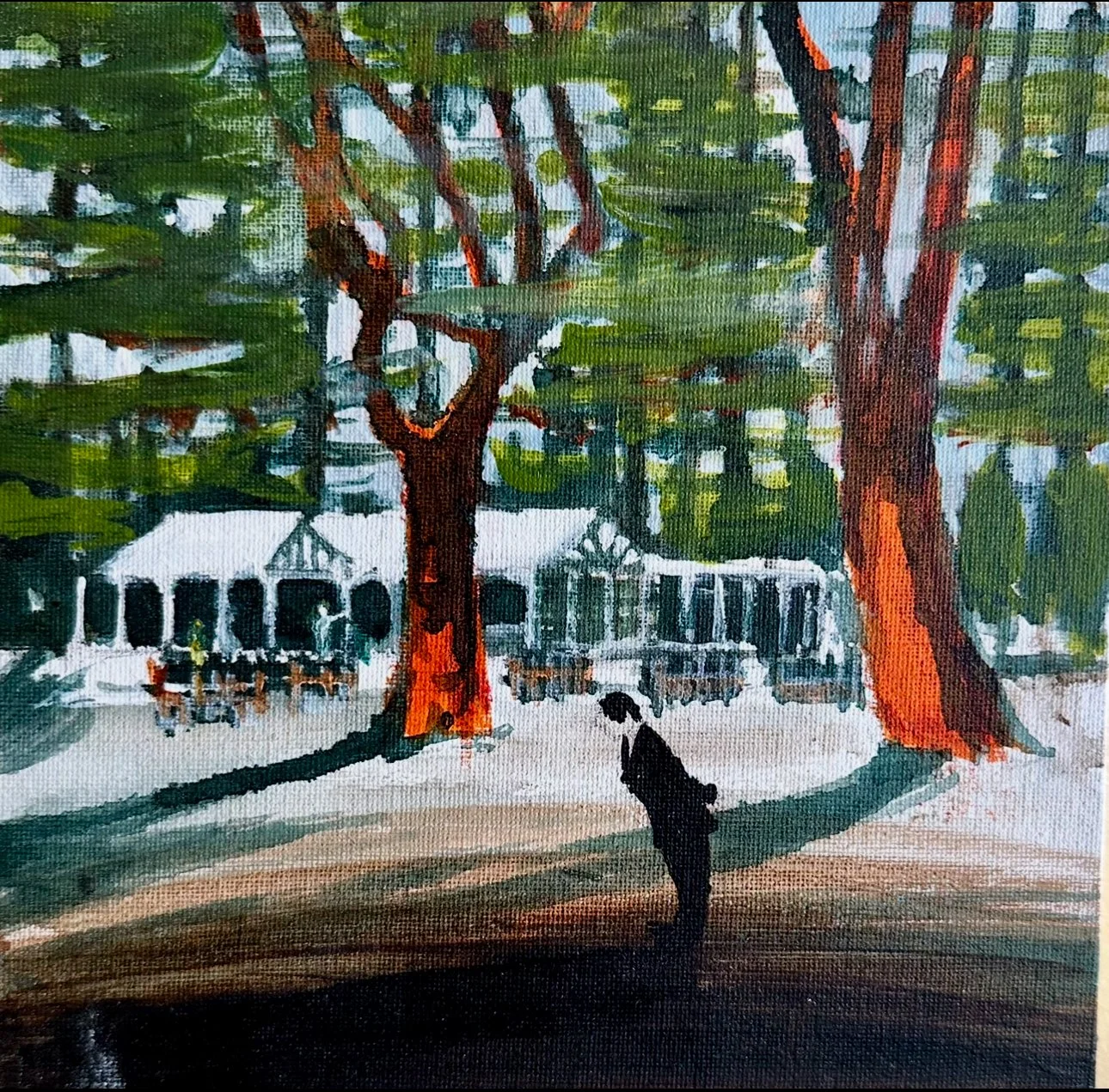 Tea House - (20x20cm) - £325