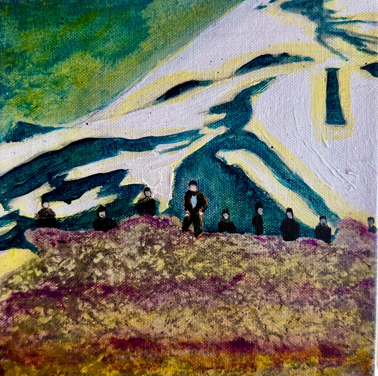April in Romandie - (20x20cm) - £325