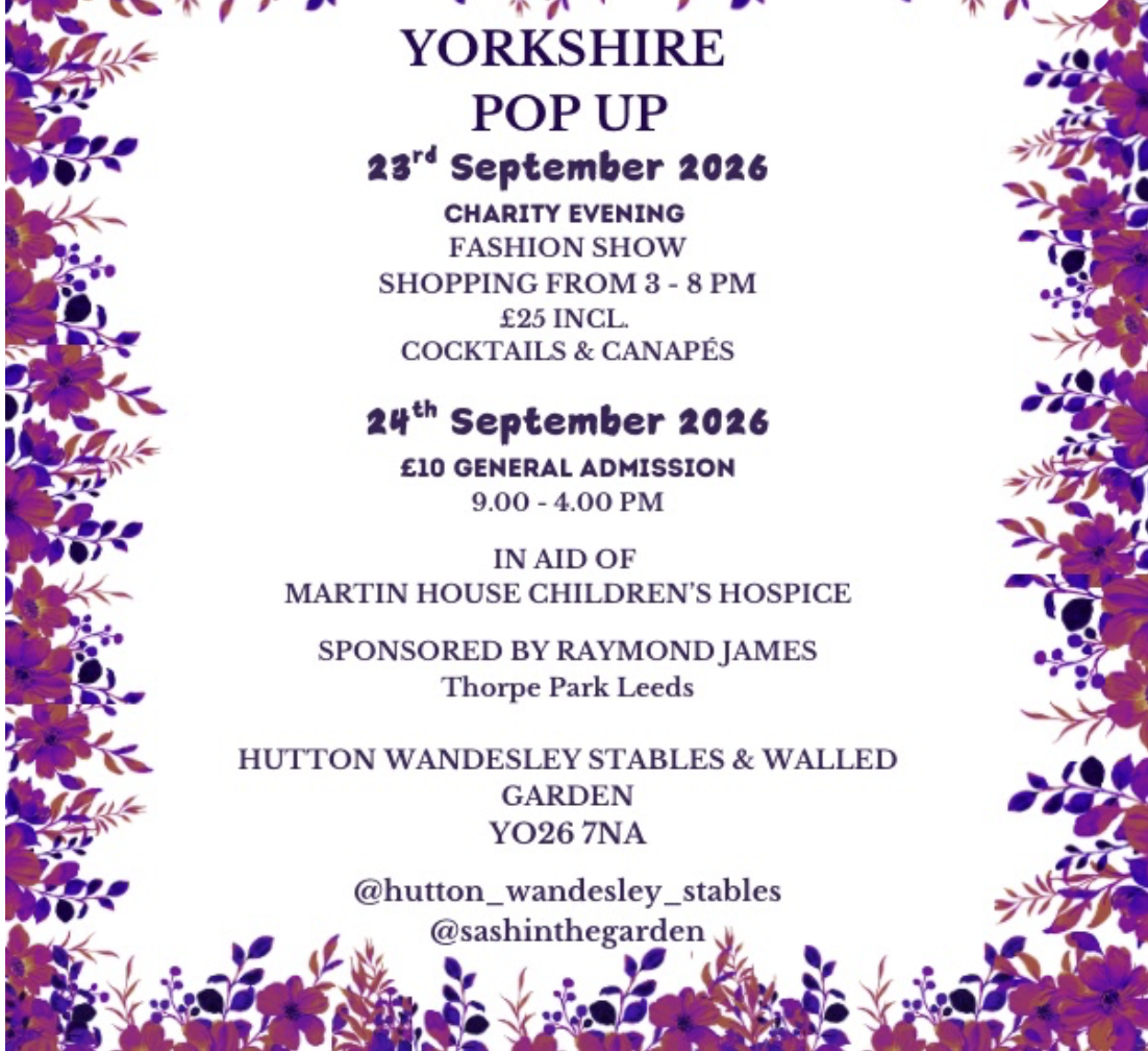 Yorkshire pop up 
