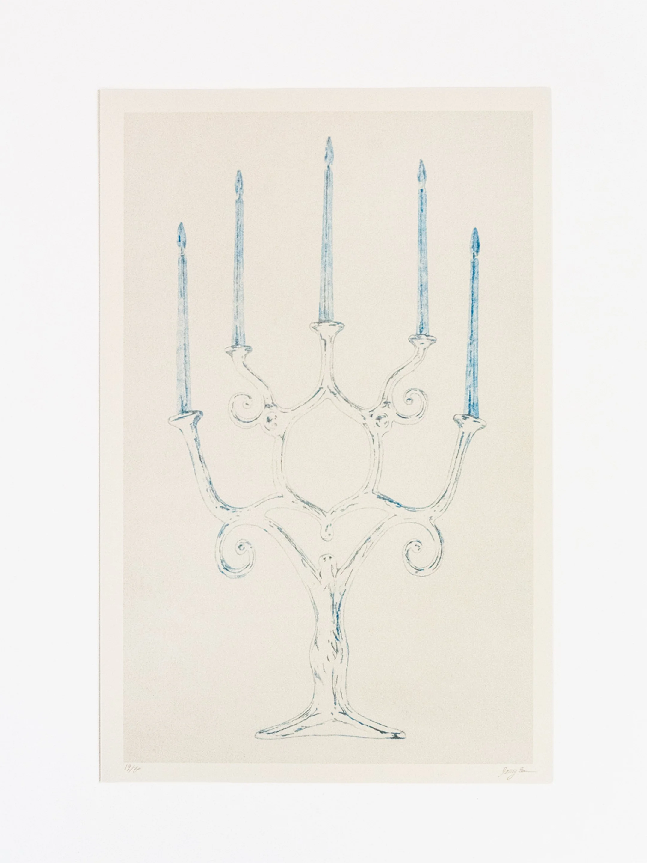 Candelabra of My Heart Print