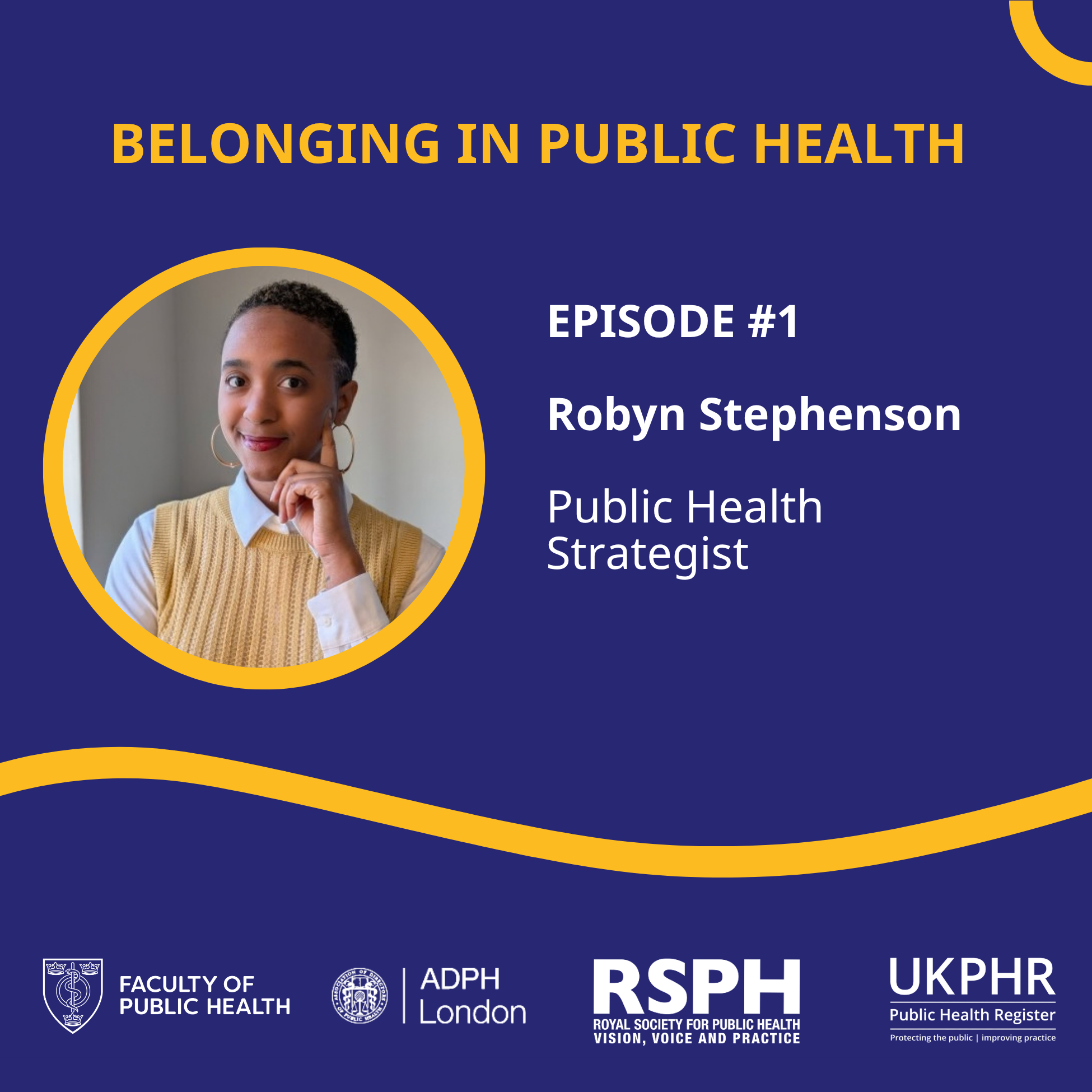 Launch of new podcast series celebrating diverse voices within public health