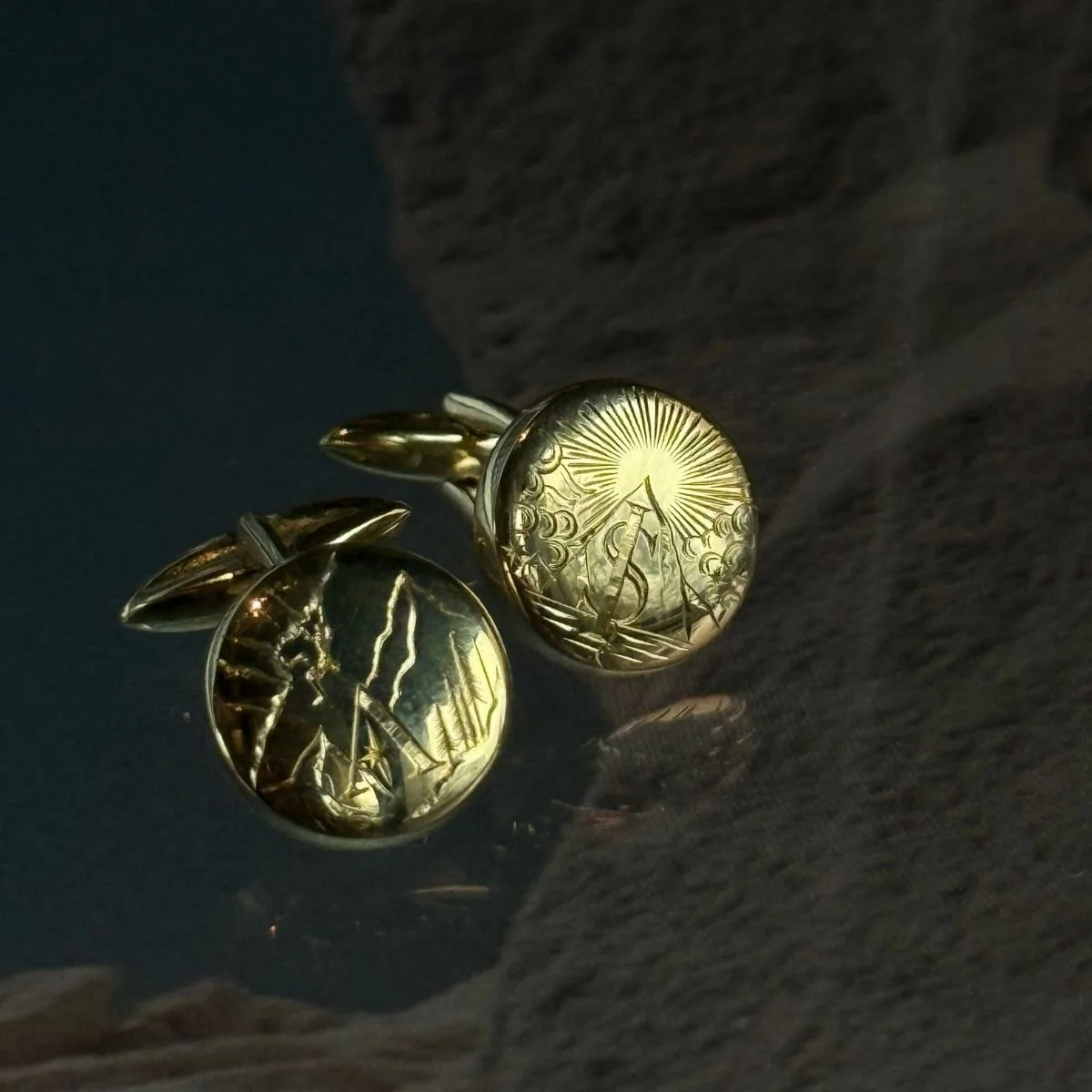 Boutons de manchette Horus