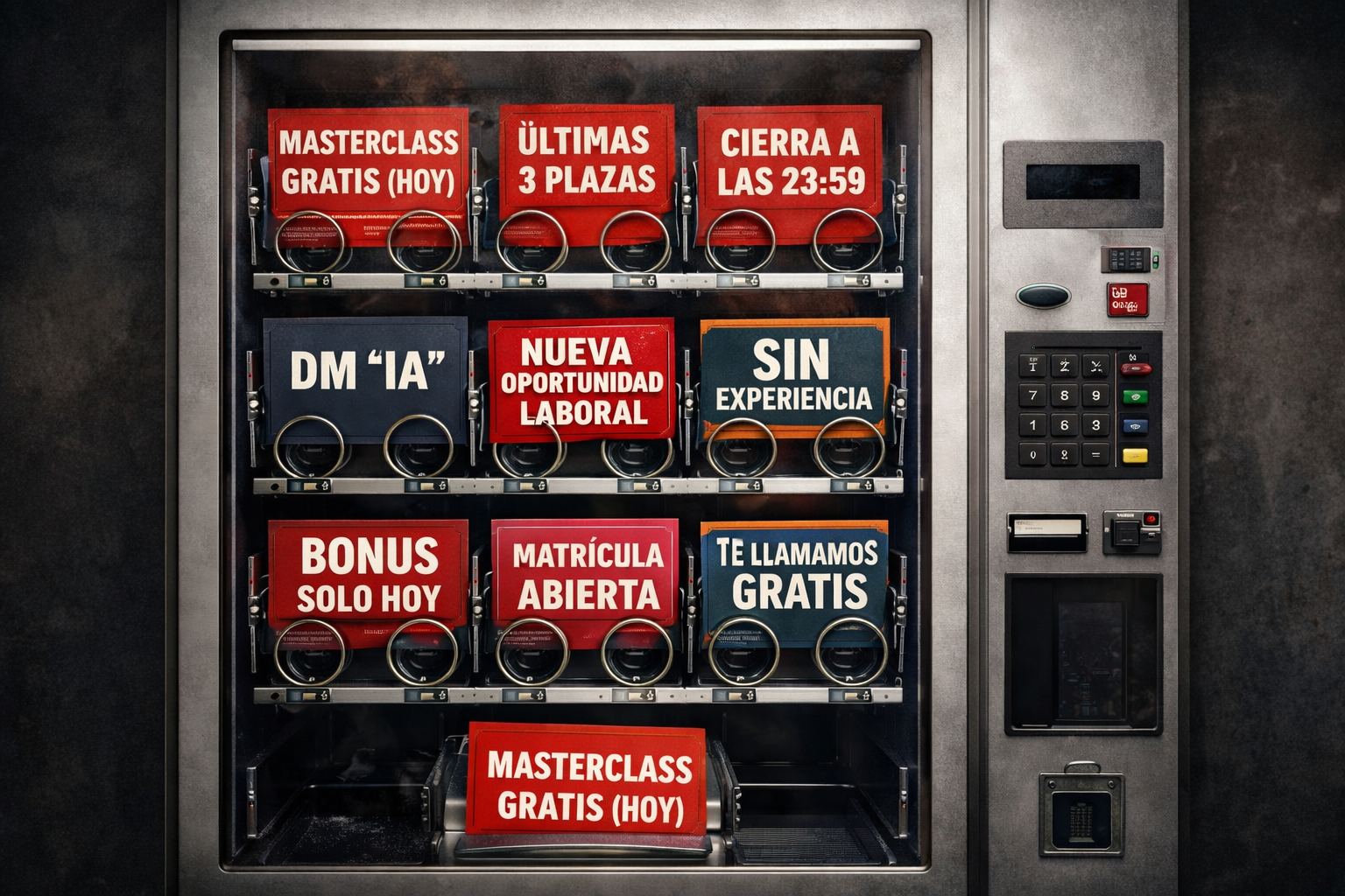 No es formación, es un embudo. La industria de los cursos online.