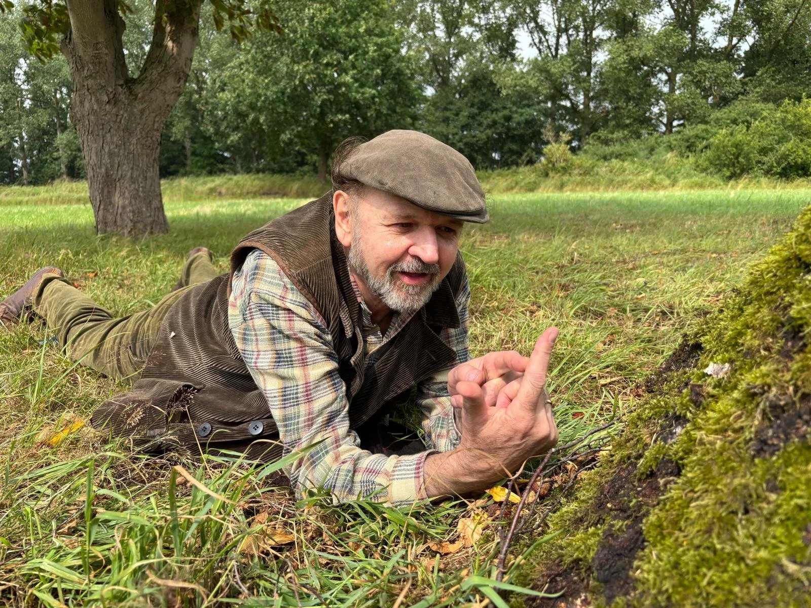 Norbert Stöß als Kuhflüsterer im Spielfilm