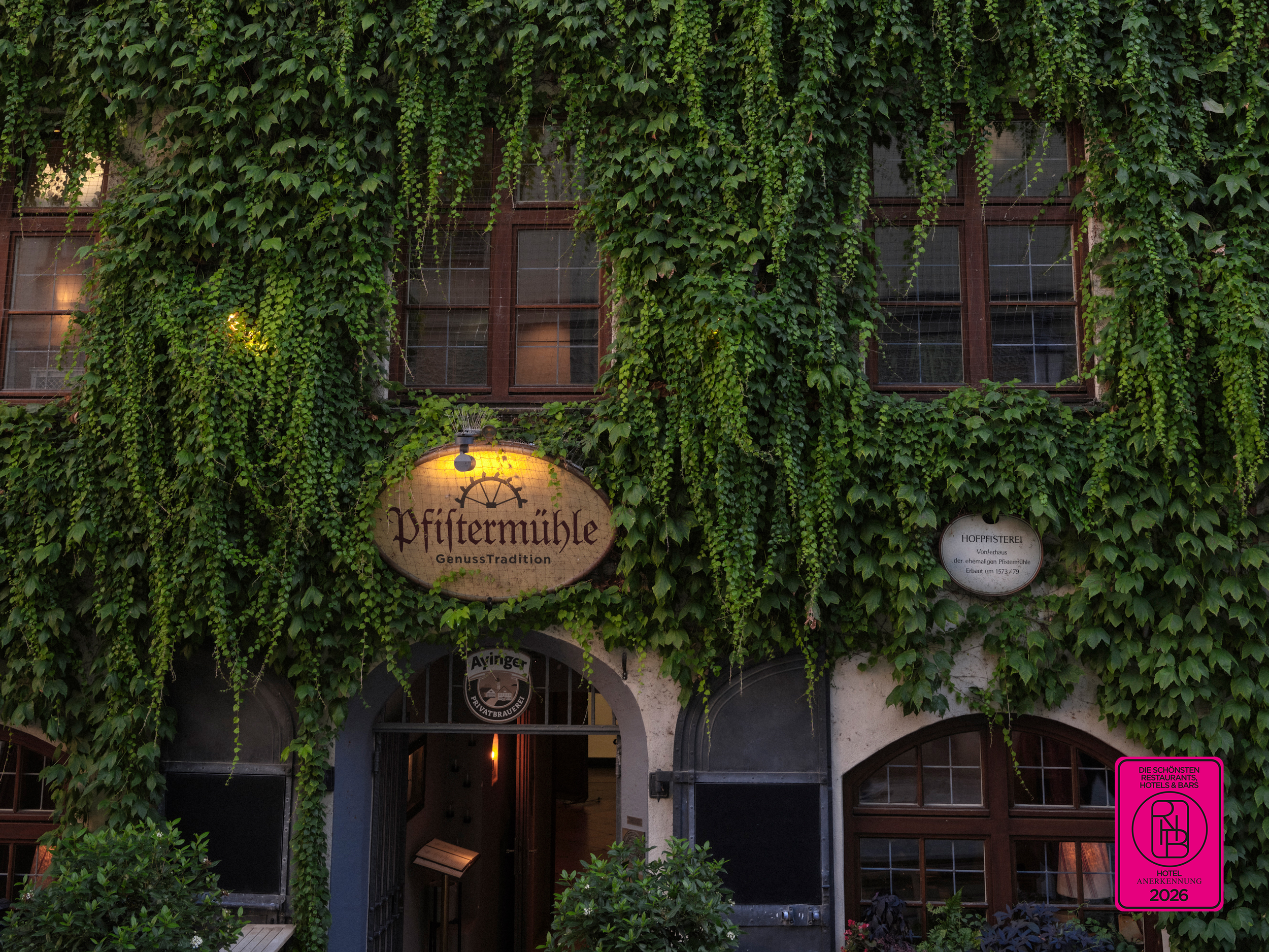 UMBAU PFISTERMÜHLE - PLATZL HOTEL MÜNCHEN