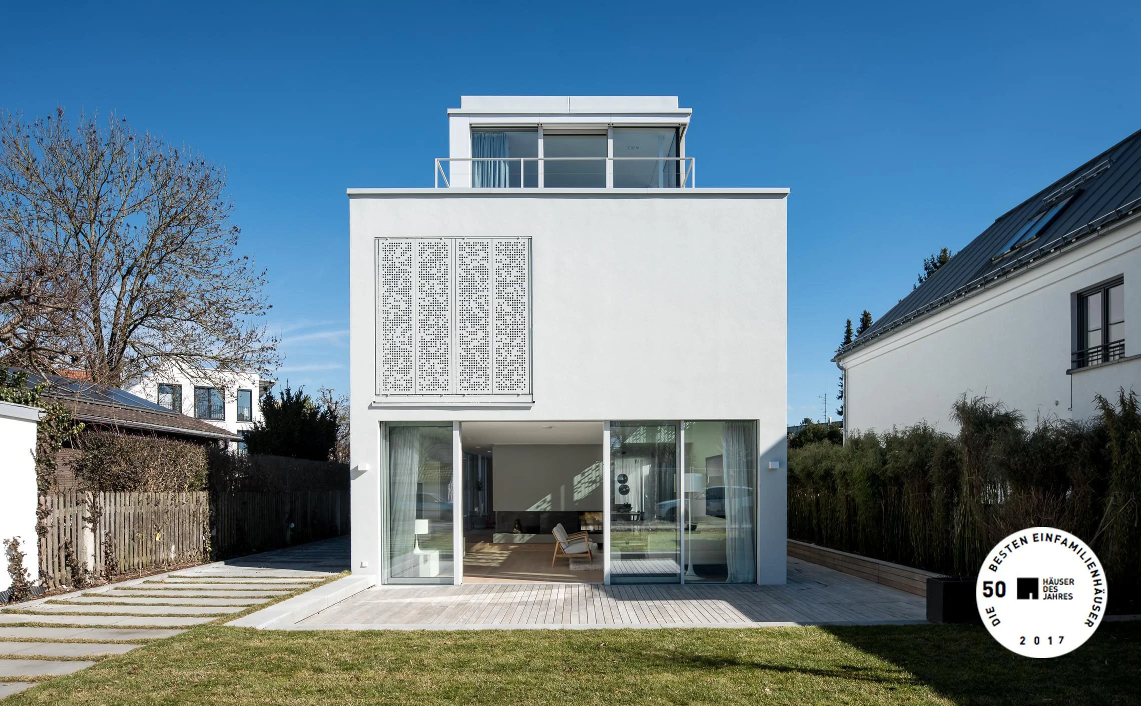 Haus H in München Nymphenburg
Innenarchitektur: Silke Ulbrich-Käferlein
(Fotos: Jonathan Sage) 