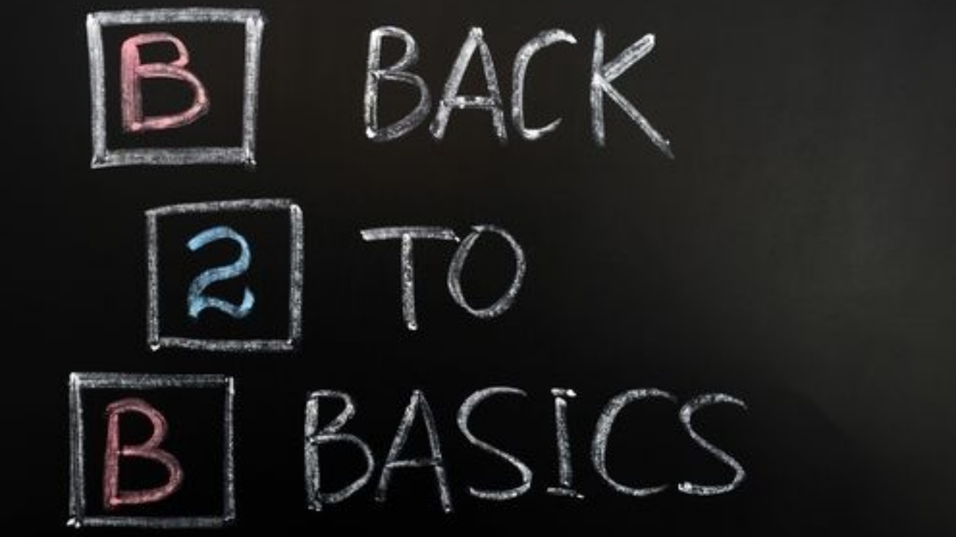 Back 2 Basics