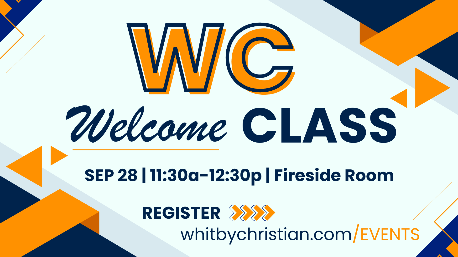 Whitby Christian Welcome Class