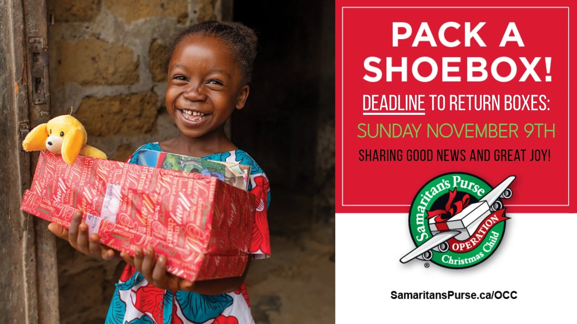 Operation Christmas Child Shoeboxes