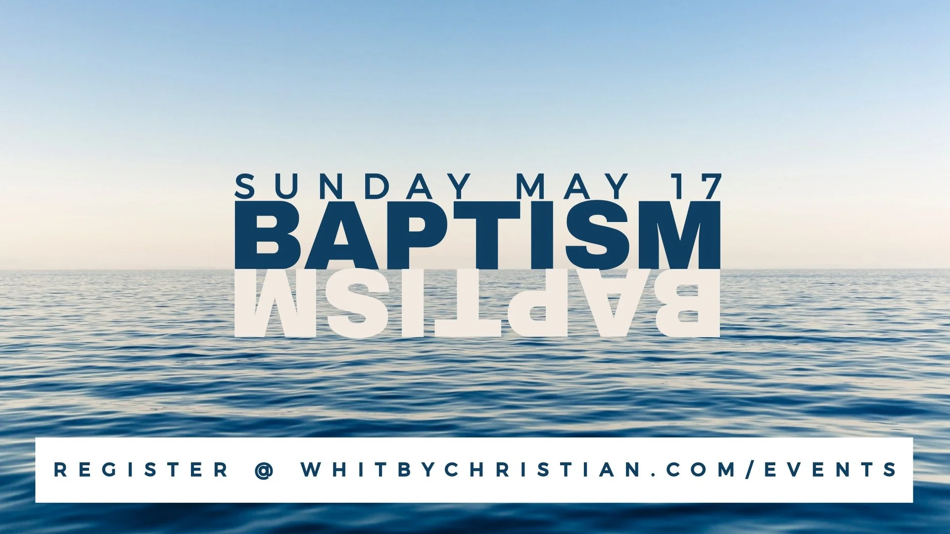 Water Baptism