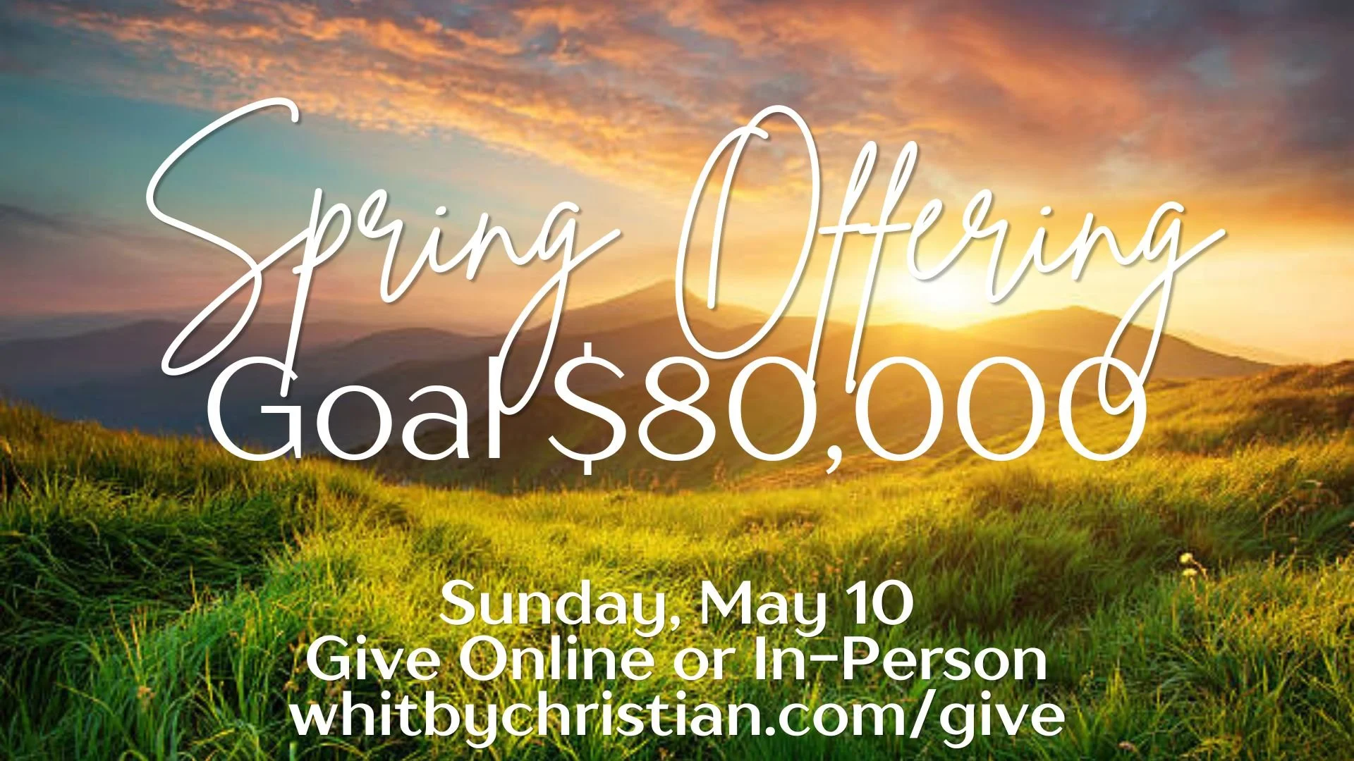 Spring Offering