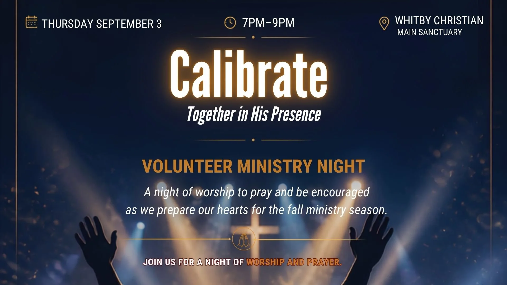Calibrate: Together In His Presence