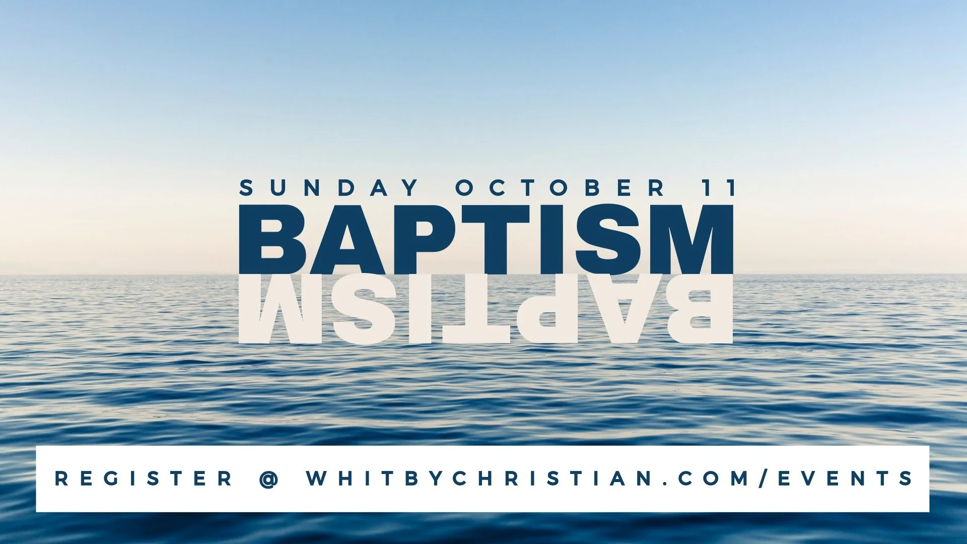Baptism Service