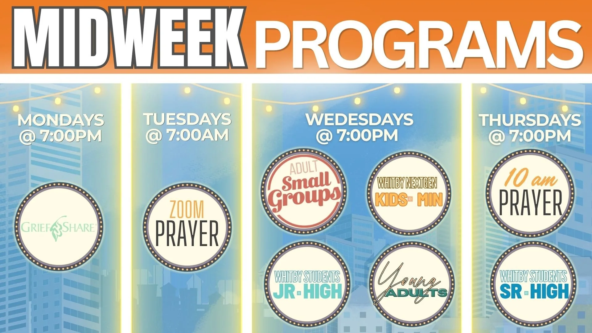Weekly Programs