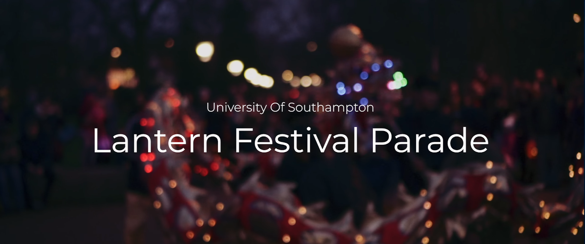 Southampton Lantern Festival Parade 
