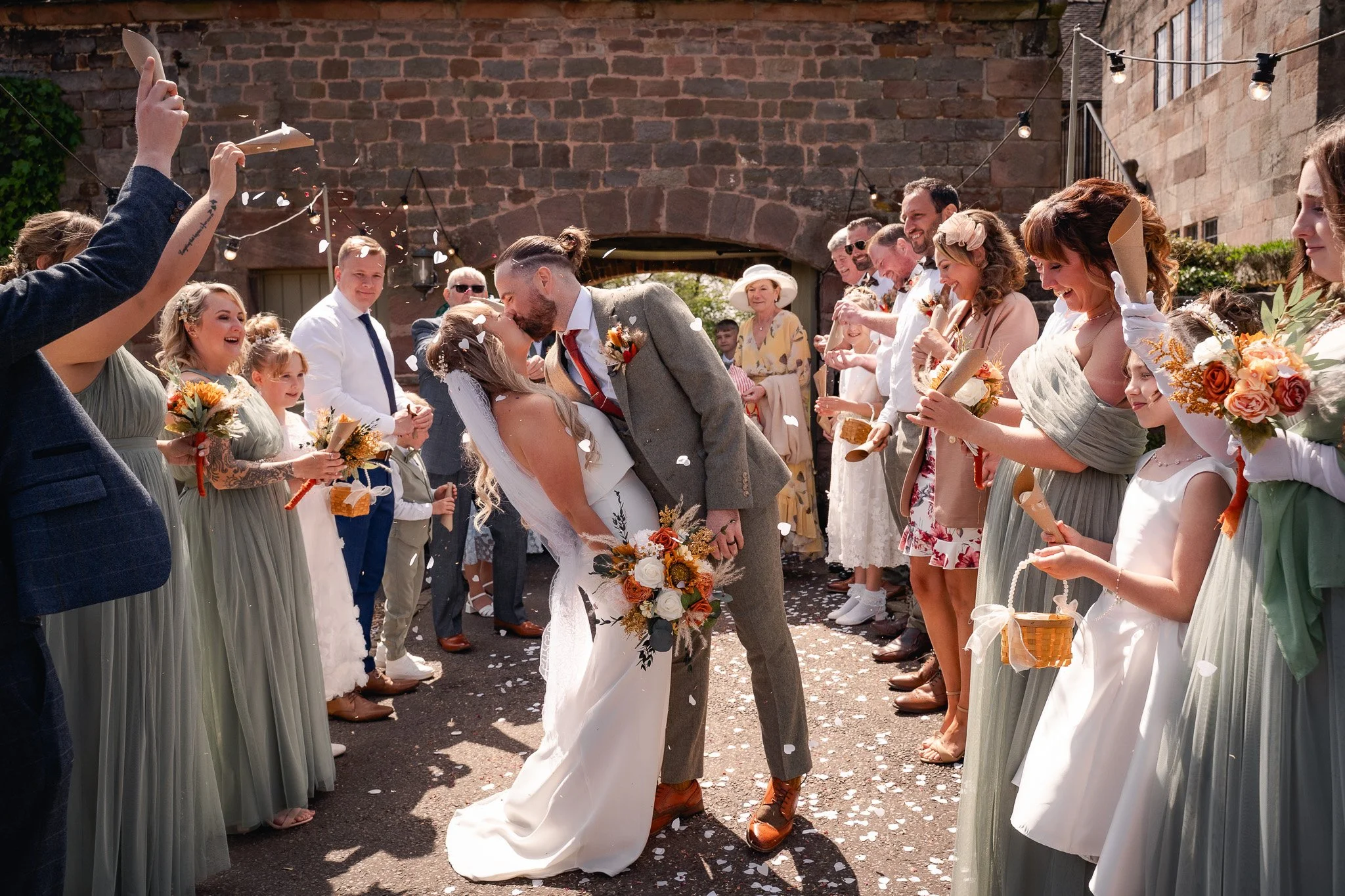 Laura&Jack- The Ashes Barns Wedding Venue, Endon