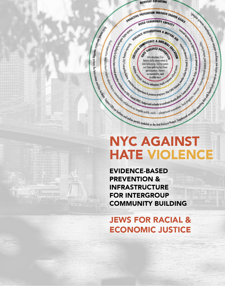 JFREJ Releases Groundbreaking Hate Violence Report