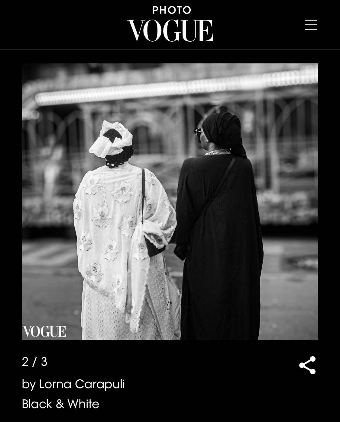 BLACK & WHITE (PhotoVogue)