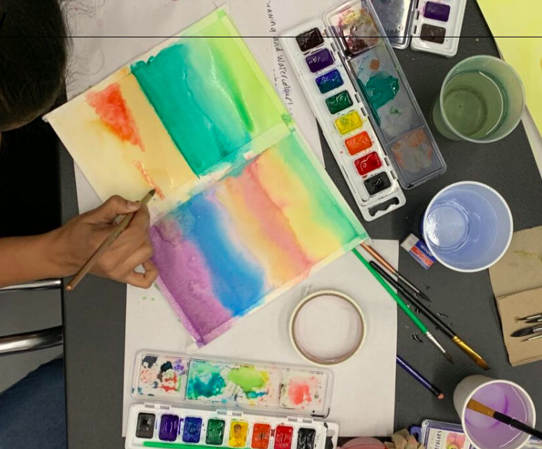 Art Social at The Bentway: Watercolour