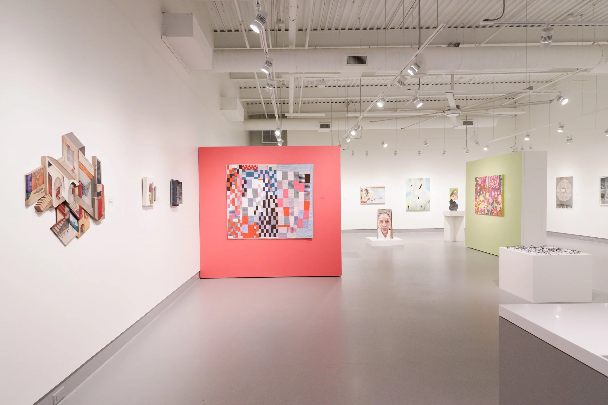 Annual Juried Exhibition, 2026. Installation view. © Latcham Art Centre. Photo: Molly Steels