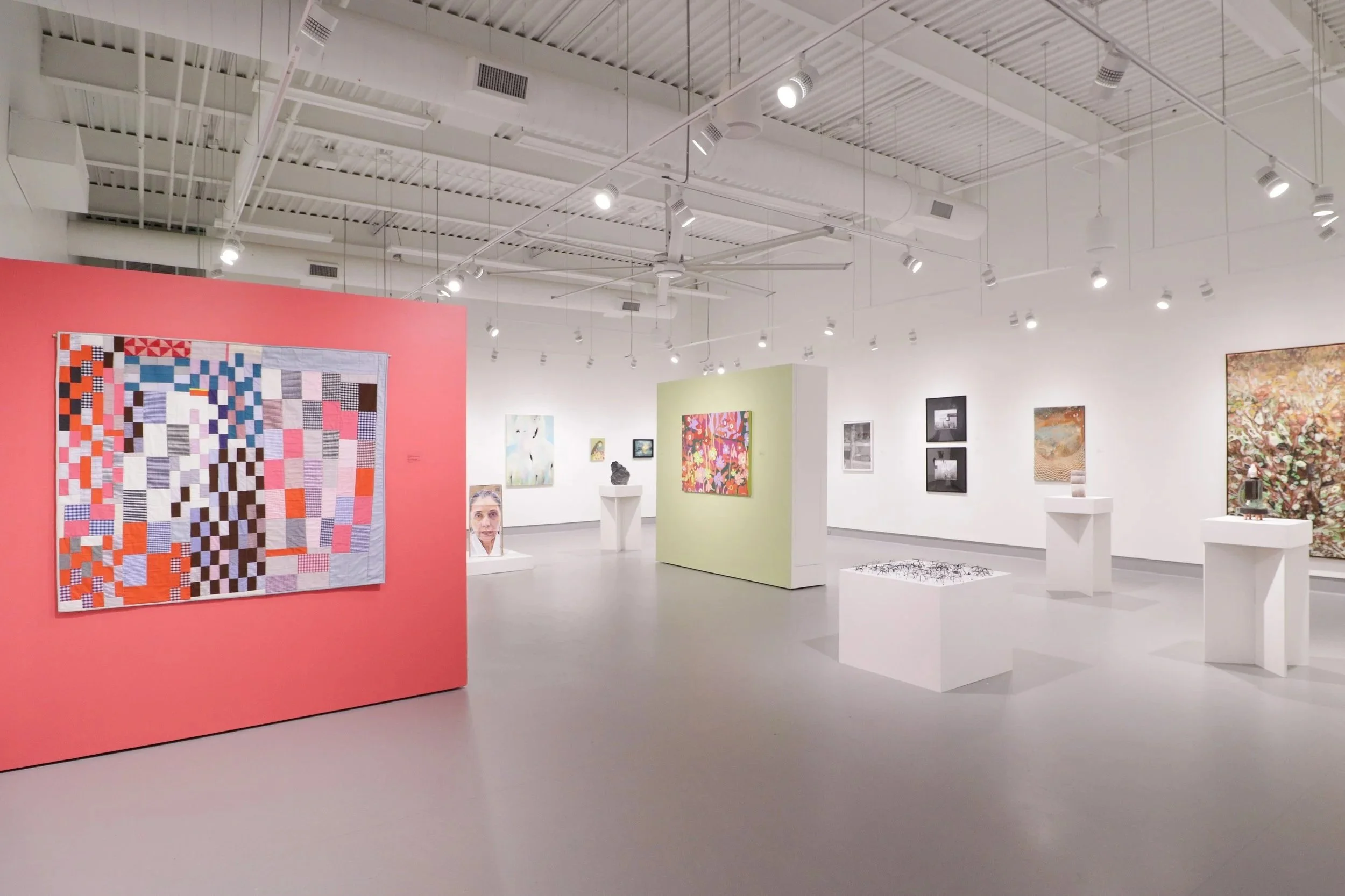 Annual Juried Exhibition, 2026. Installation view. © Latcham Art Centre. Photo: Molly Steels