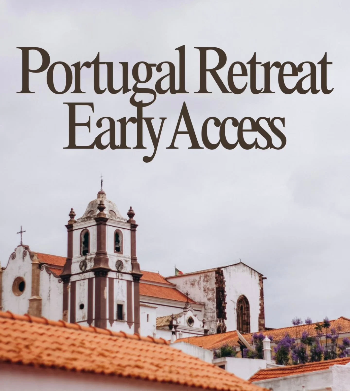 🇵🇹 Last call for early access!

Tomorrow, I'll officially unveil my newest international retreat:

Elemental Alchemy | Portugal
May 17&ndash;23, 2027

If you're on my Early Access List, you'll receive the full retreat details and the opportunity to