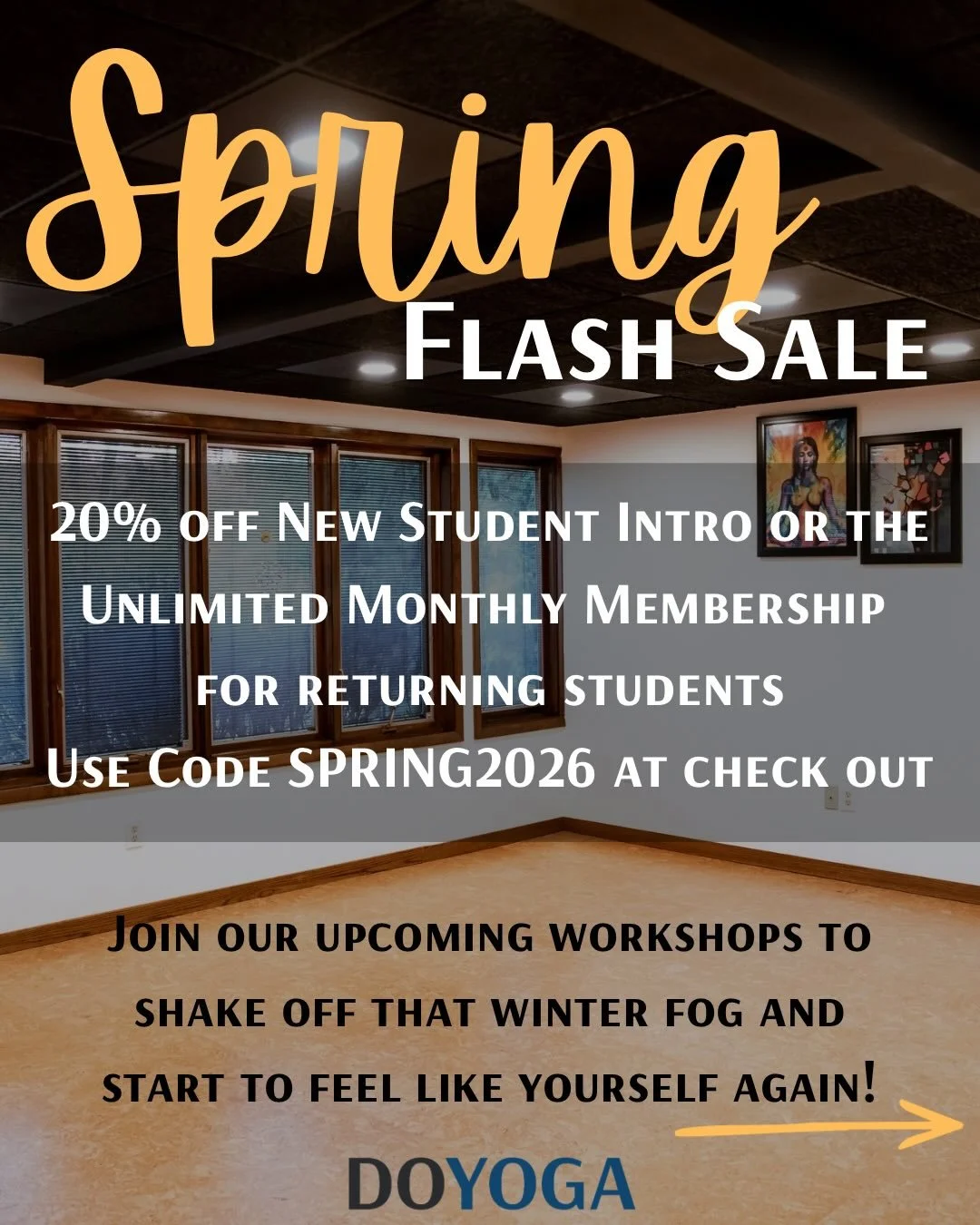 We are so back! Spring is here! 🌹🌸🌺🌼🌿

#sale #springsale #springworkshops #ayruveda