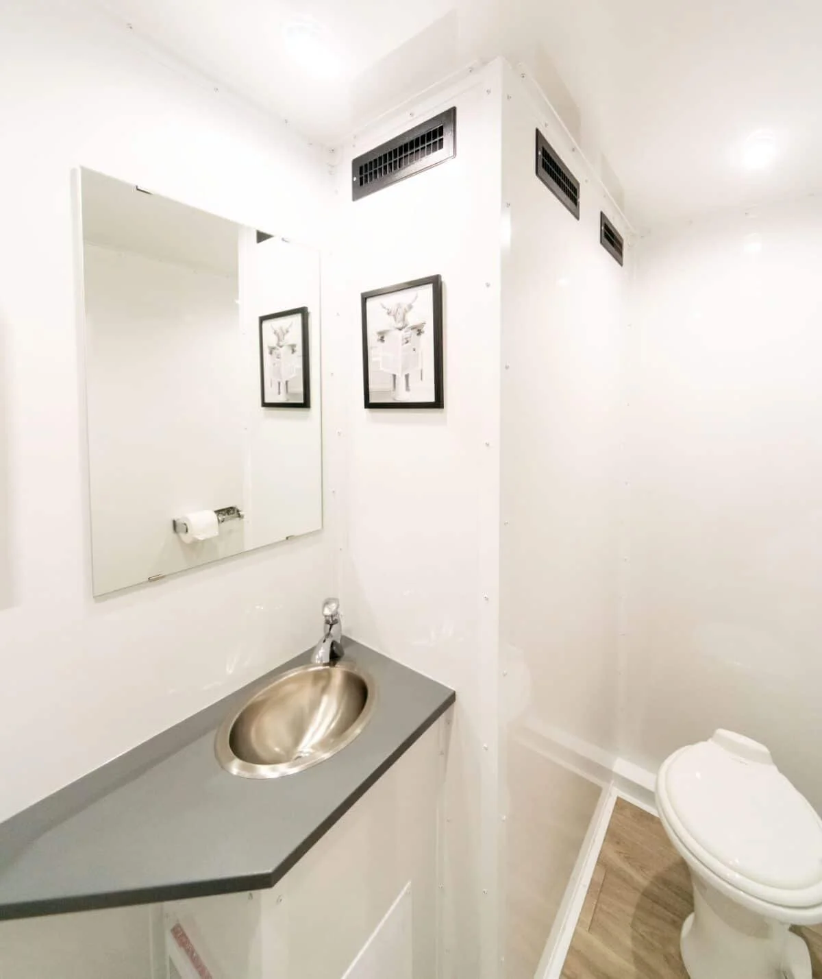 Two Stall Interior