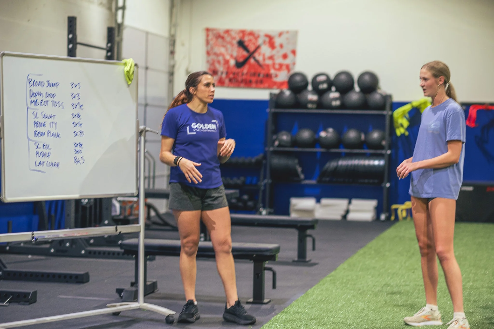 Youth and adult athlete personal training at Golden Sports Performance in the Applewood neighborhood of Lakewood, Colorado.