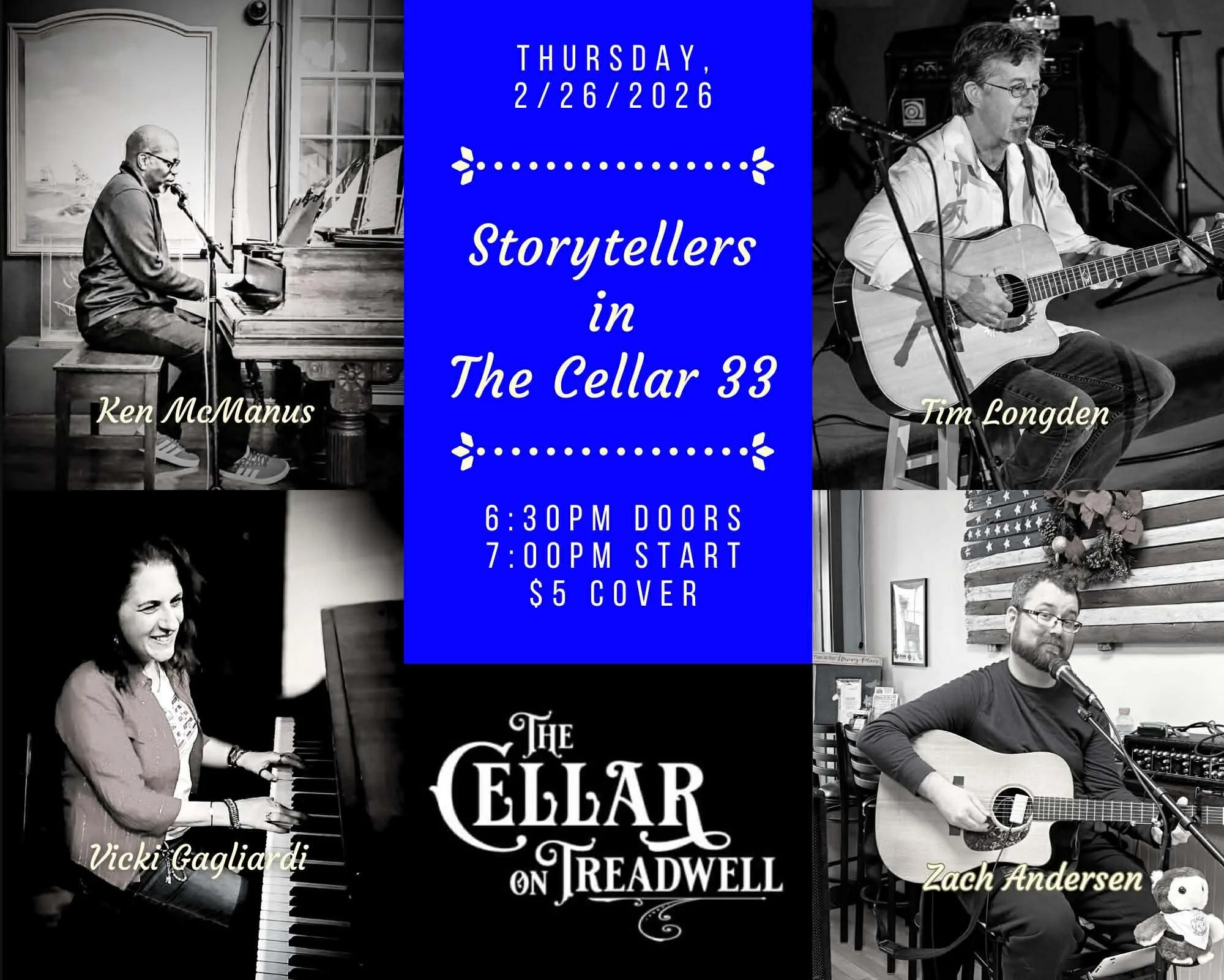 Storytellers in The Cellar #33