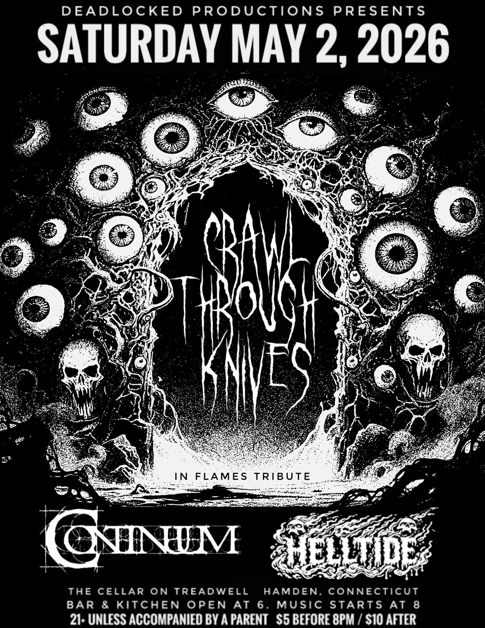 Crawl Through Knives (In Flames Tribute), Continuum, & Helltide