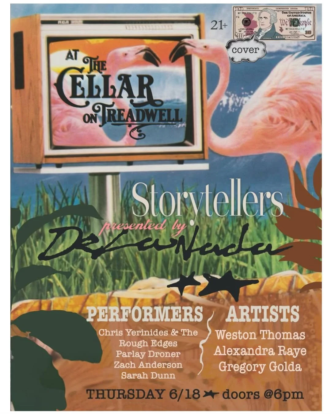 Storytellers in The Cellar