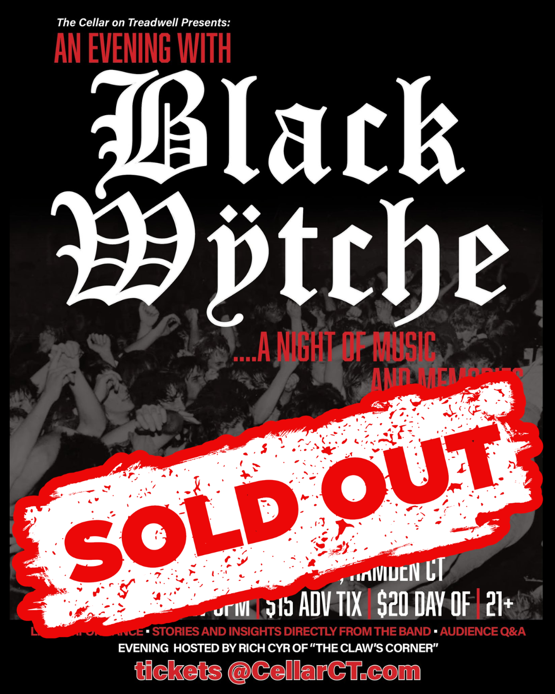 An Evening with Black Wytche (SOLD OUT)