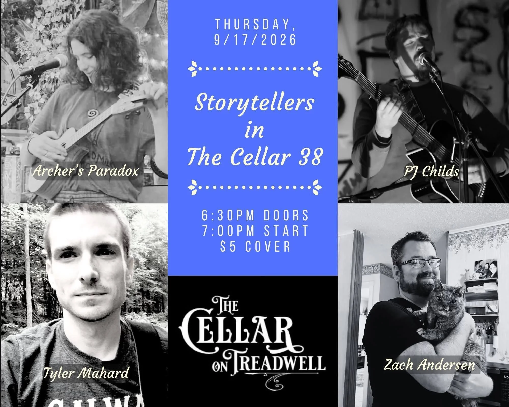 Storytellers in The Cellar #38