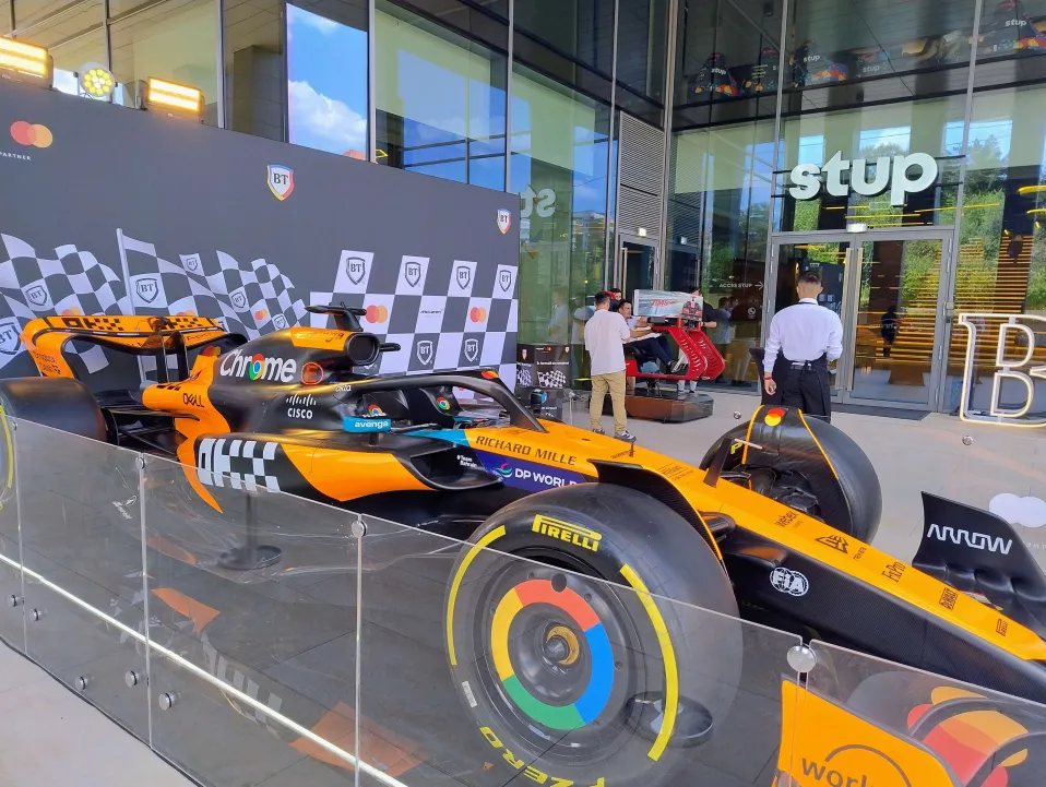 Where Tech Meets Speed: RMS at BT Stup with McLaren