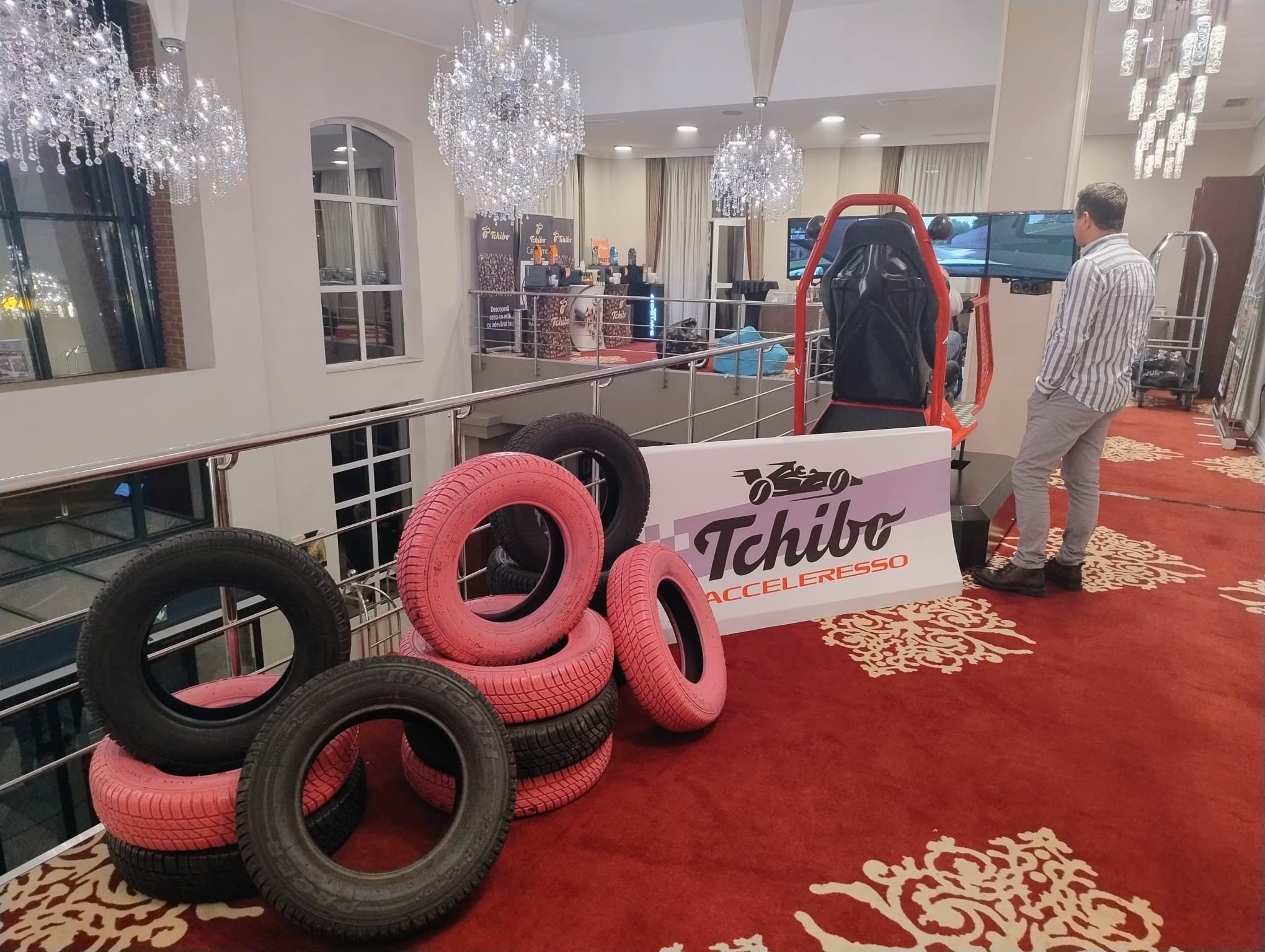 Full-Throttle Experience at Tchibo