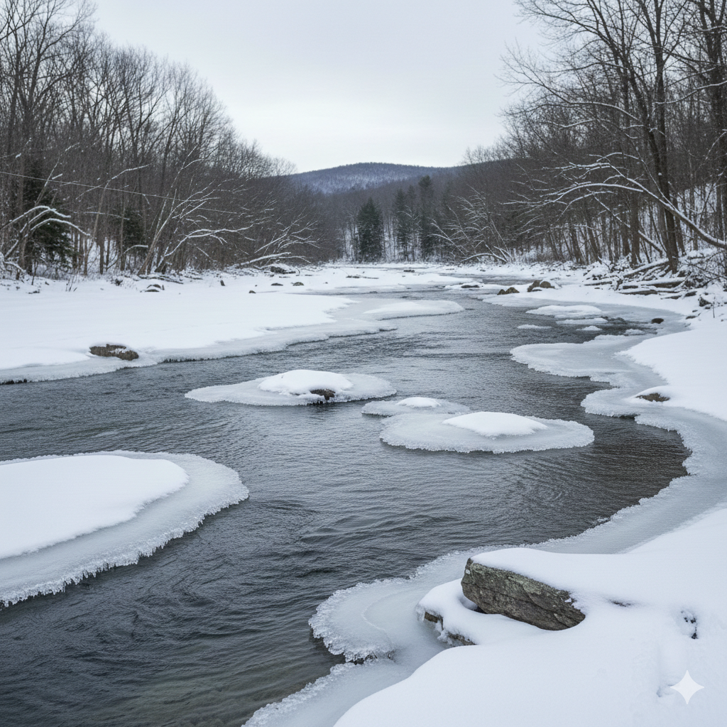 The Quiet Season: Winter Fly Fishing in New Hampshire
