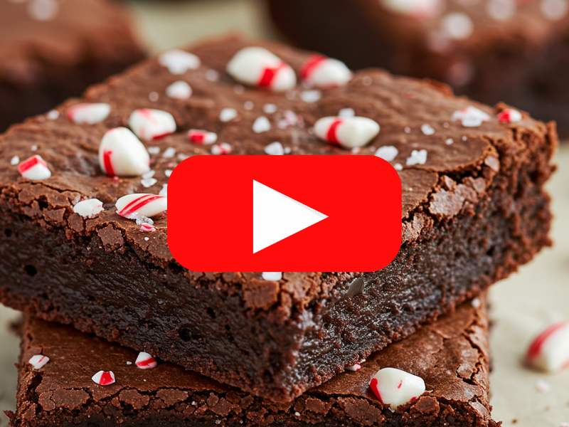 Fudgy Peppermint Brownies