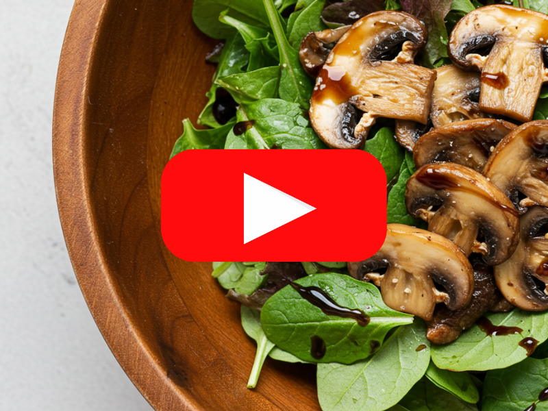 Mushroom and Balsamic Salad