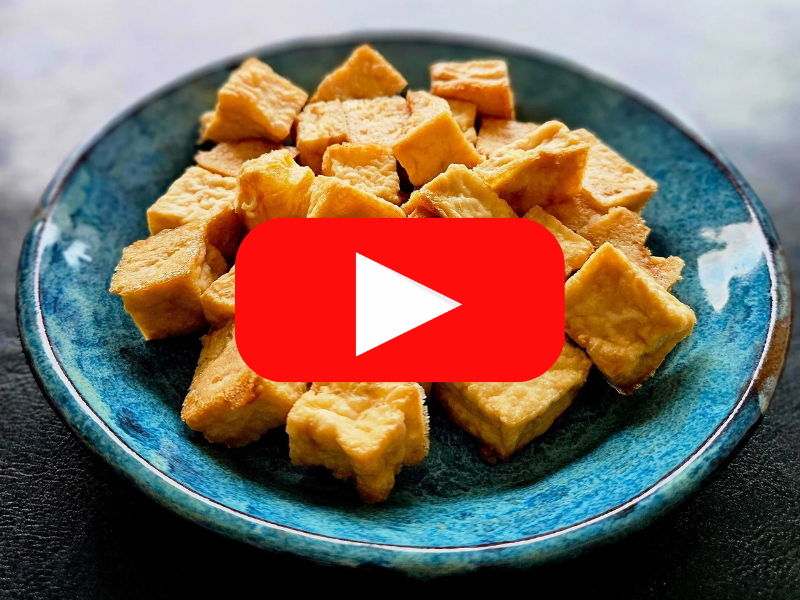 Air-Fried Tofu 