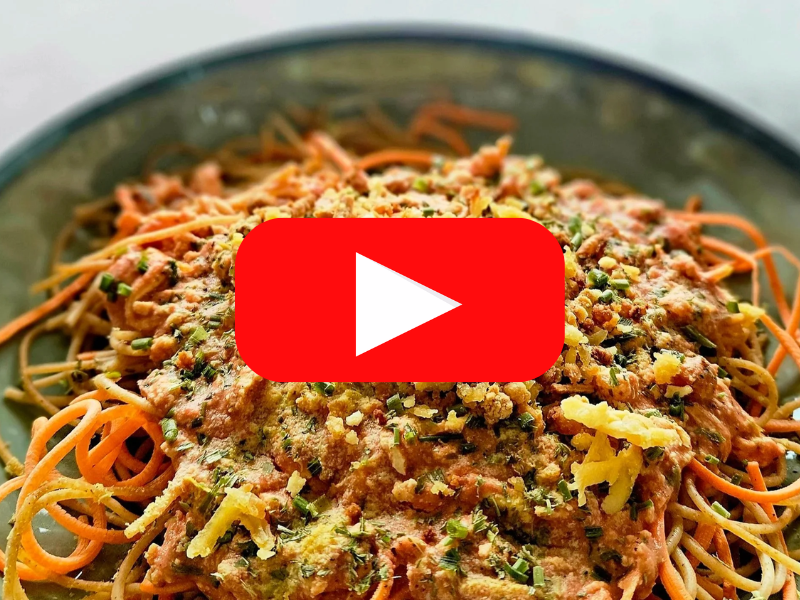 Easy Tofu Rosé Spaghetti