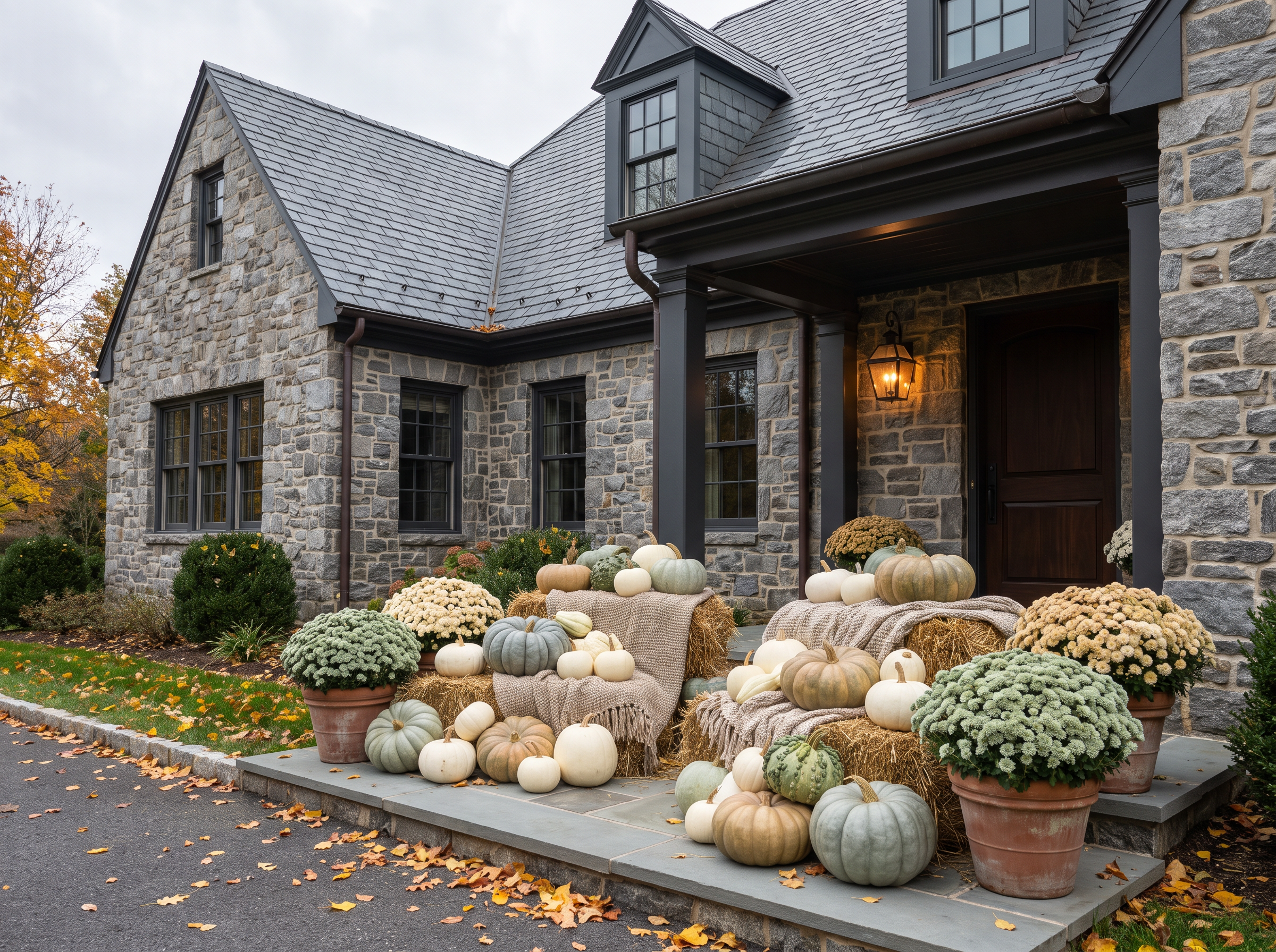 Fall Porch Styling for Willowsford, VA | The Posh Porch
