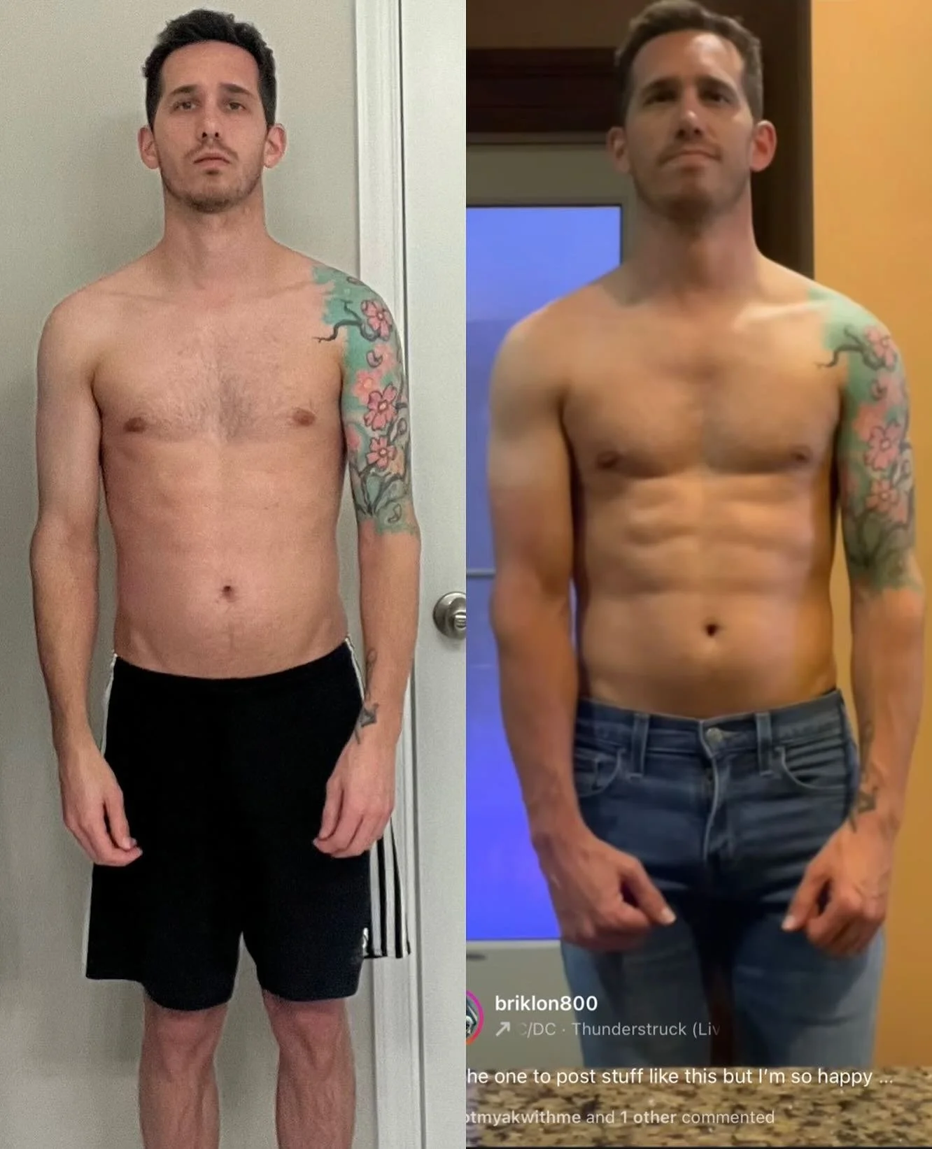 @briklon800 8 week results from our Small Group Strength Training Classes 🔥 Brian was ready to take his body and health up a notch. Here is what he did below: 👇🏼 

💪🏼3 days a week of our strength classes. He focused on progressive overload and w