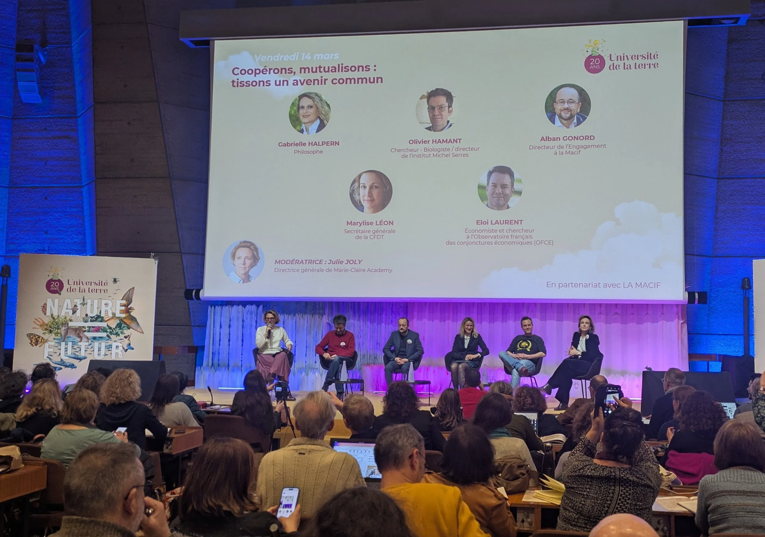 On parle d’Action Commune à l’Université de la Terre