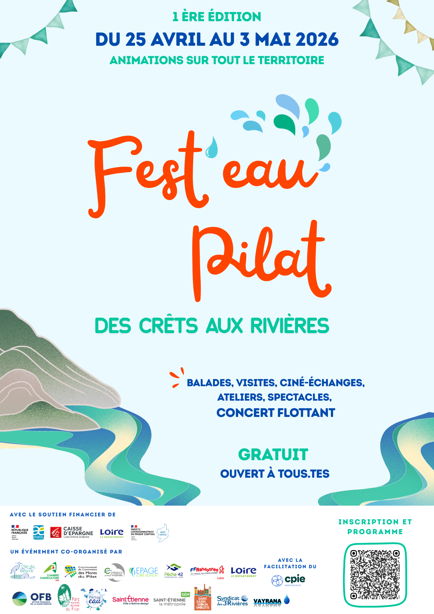 CPIE des Monts du Pilat- Festival autour de l’eau