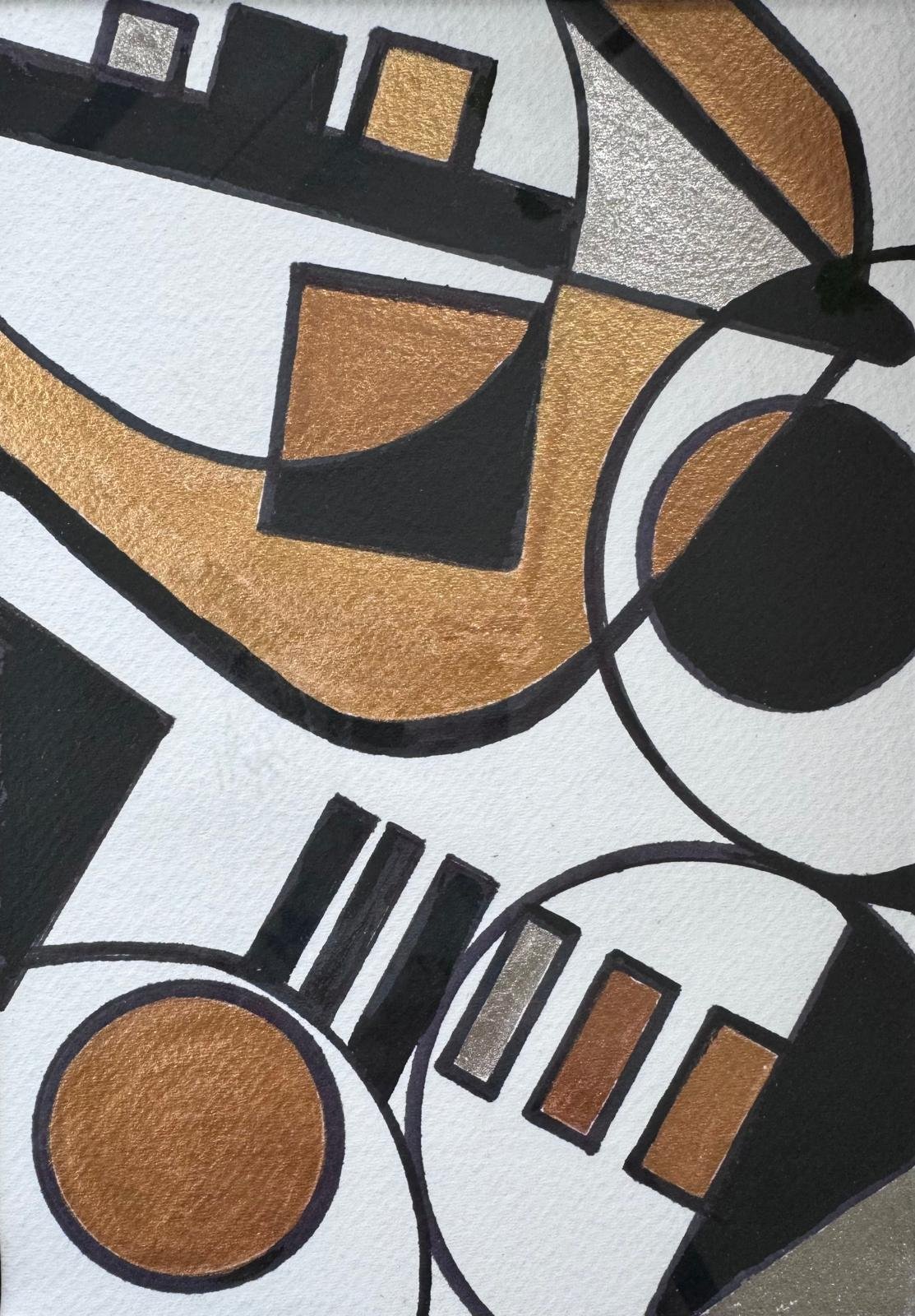 Artwork: 5" x 7" / Frame: 5" x 7"